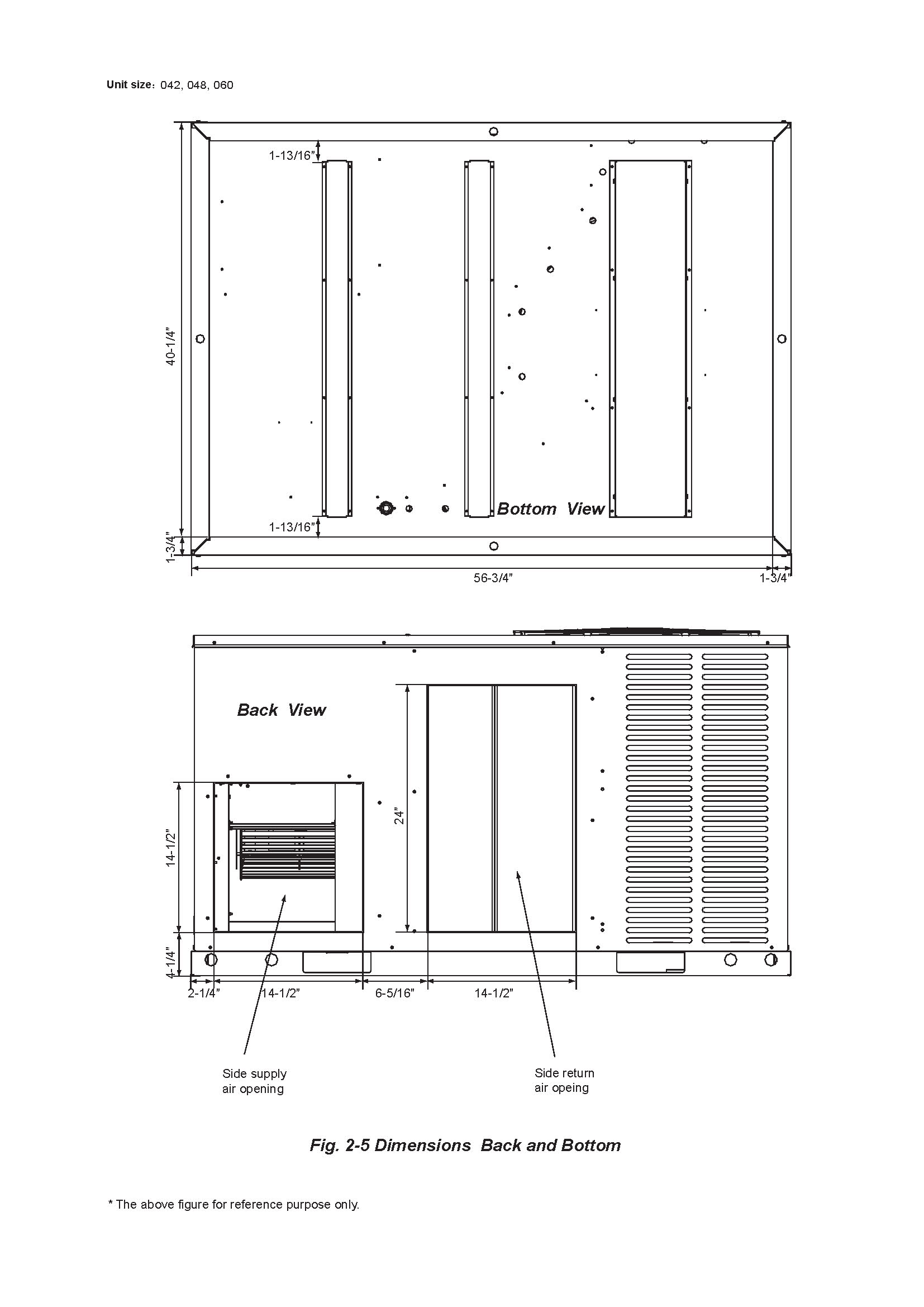 4 Ton DiamondAir 14 SEER Heat Pump Package Unit D1448HPL (T)